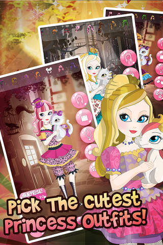 High Princess Ever Dress-Up - After Baby Dragon Make-Up Games For Girls screenshot 3