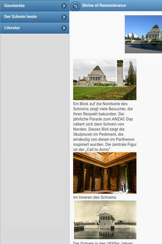 Directory of monuments screenshot 4