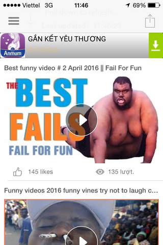 Hot Video Clip | Funny Clip Beatvn | Hai vl screenshot 3