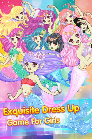 Charming Mermaid – Coolest Deep Sea Diva Makeover Salon Game screenshot 4