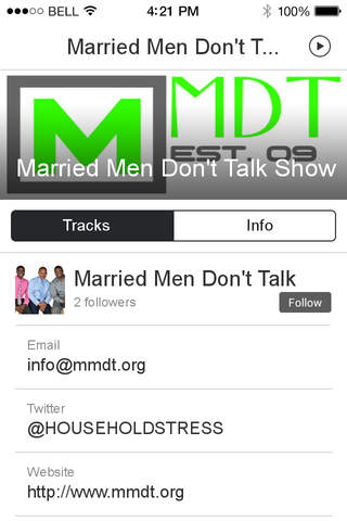 Married Men Don't Talk Show screenshot 2