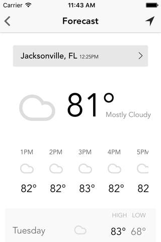 JAX wx Jacksonville Weather Forecast Traffic Radar screenshot 3
