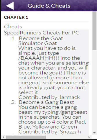 PRO - SpeedRunners Game Version Guide screenshot 2