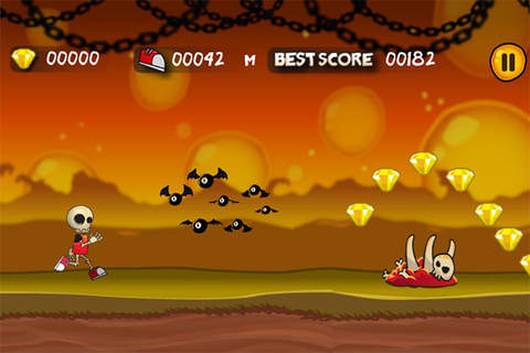 Risky Dash Skeleton - Run & Jump Adventure Survival Escape Game screenshot 3