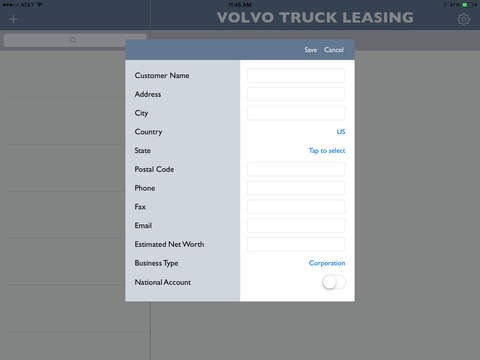 Volvo Truck Leasing screenshot 2