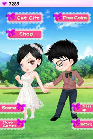 Bride And Groom - Romantic Lovers Dressup Secret, Girl Games screenshot 3