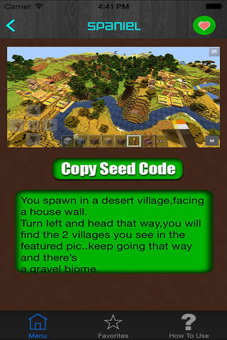 Free Seeds for Minecraft PE (Pocket Edition) - Top Seed For MCPE screenshot 3