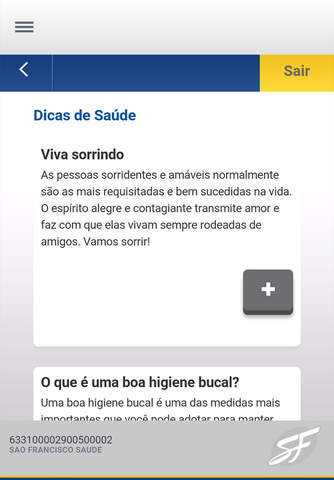 São Francisco Clientes screenshot 4