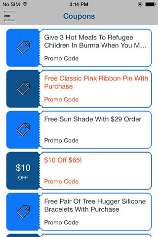 Coupons for the Animal Rescue Site screenshot 2