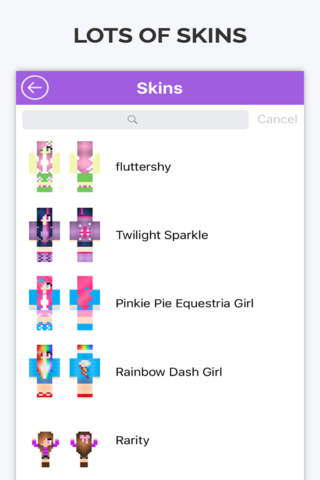 Sweet Pony Skins for Minecraft screenshot 4