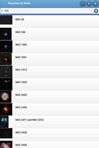Planetary nebulae screenshot 4