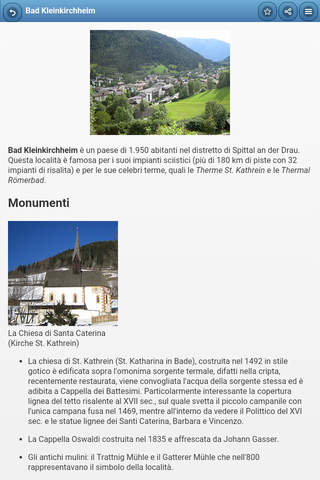 Directory of ski resorts screenshot 2