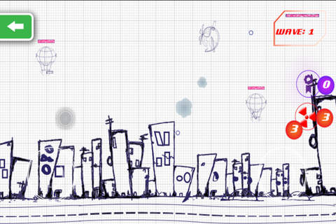 Paper War - fun and Interesting of graffiti-style killing time playing games aircraft screenshot 3