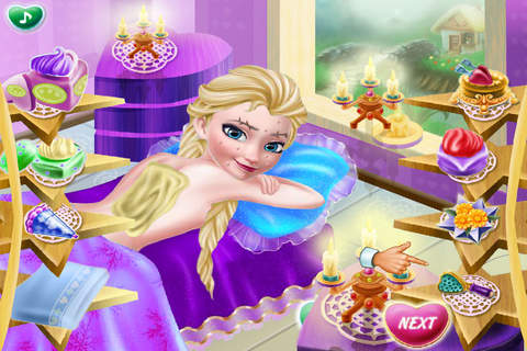 小公主苏菲亚的放松spa - 化妆换装养成，女生儿童教育小游戏免费 screenshot 3
