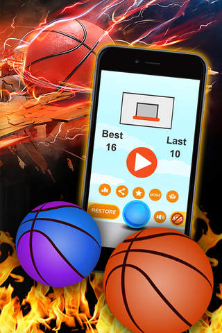 The Real Basketball Heat: Flick Hit screenshot 3