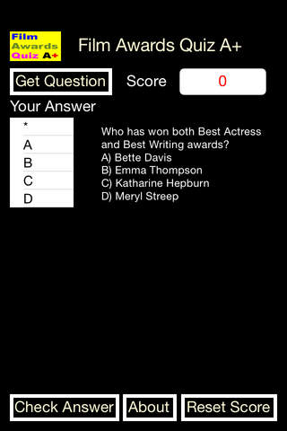Film Awards Quiz A+ screenshot 4