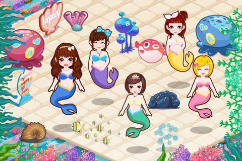 Fairy Room Dress Up 1 - Mermaid Angel Underwater Castle&Design Beautiful House World screenshot 4