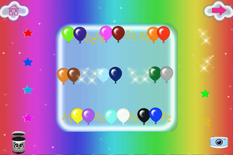 Color Balloons Magnet Board Game screenshot 4