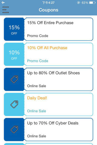 Coupons for PlanetShoes screenshot 2