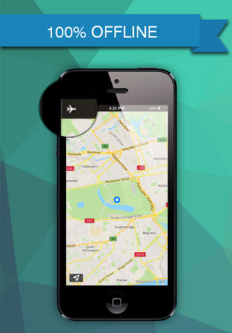 Middlesex, UK Offline GPS : Car Navigation screenshot 3