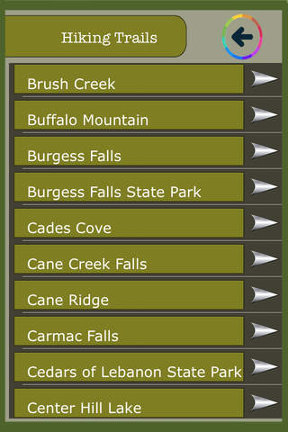 Tennessee State Campground And National Parks Guide screenshot 3
