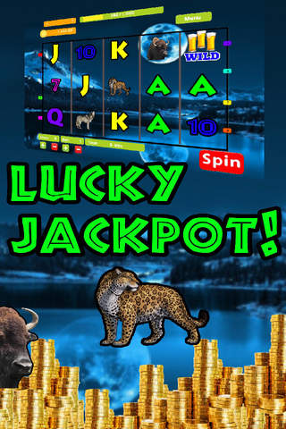 Buffalo Africa Moon Light Slots: Free Casino Slot Machine screenshot 2