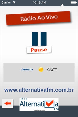 Alternativa FM 90.7 screenshot 2