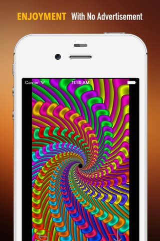3D Swirl Wallpapers HD: Quotes Backgrounds with Art Pictures screenshot 2