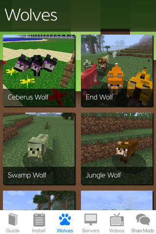 Wolves Mod for Minecraft PC: MCPedia Pocket Gamer Community Ad-Free screenshot 2