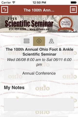 Ohio Foot & Ankle Seminar screenshot 3