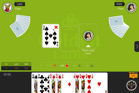 Card game 1000 online offline screenshot 2