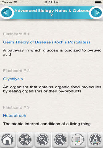 Advanced Biology Review for self Learning& Exam Preparation 2000 Flashcards screenshot 3