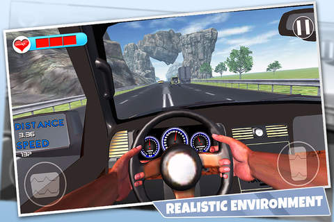 Drive In Car On Highway Pro screenshot 3