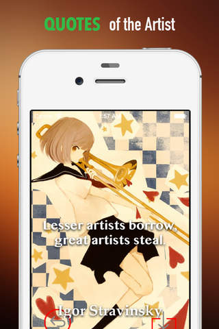 Anime with Musical Instruments Wallpapers HD: Quotes Backgrounds with Art Pictures screenshot 4