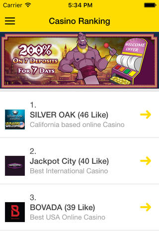 Online Casino Guide - Real Money Casino Reviews screenshot 2
