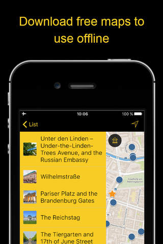 My Berlin - audio-guide to sights + map (Germany) screenshot 4