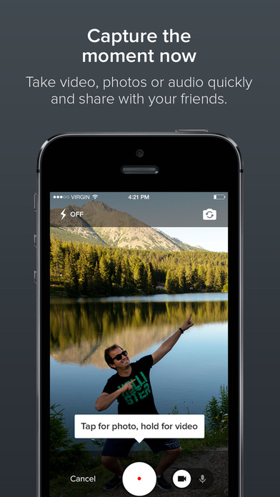 Captura de pantalla del iPhone 2