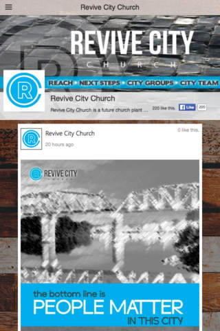 Revive City Church screenshot 2