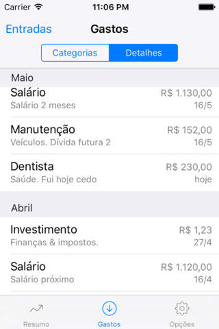 Dinero screenshot 3