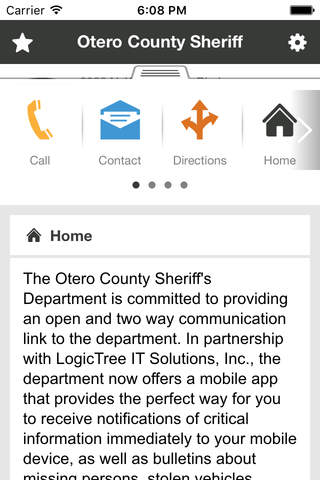Otero County Sheriff screenshot 2