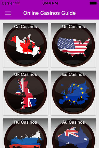 Online Casino Guide - Usa, Canada, Euro, Uk, Russia and Australia Casino Collection screenshot 3
