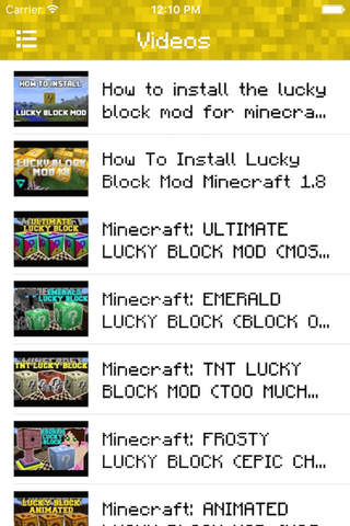 Lucky Block Mod for Minecraft PC Edition - Pocket Guide screenshot 4