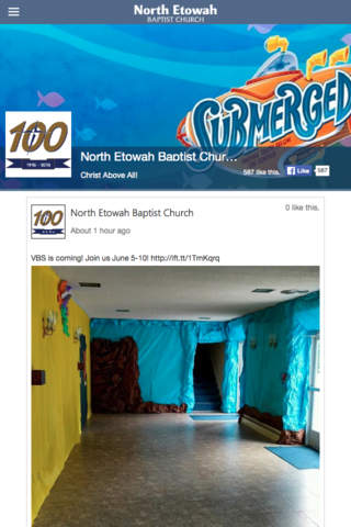North Etowah Baptist Church screenshot 2