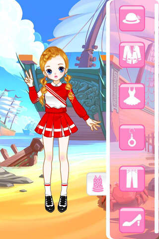 Sakura Girl - Sweet Princess Dressup Salon, Cute Beauty Free Games screenshot 4