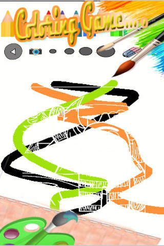 Coloring Game For Kids Draw Yo Gabba Edition screenshot 2