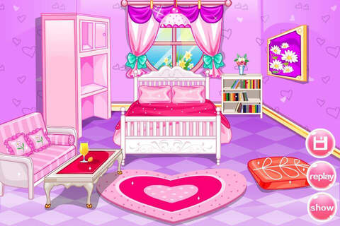 Dream Princess Room - House Design & Decoration Game for Girls and Kids screenshot 3