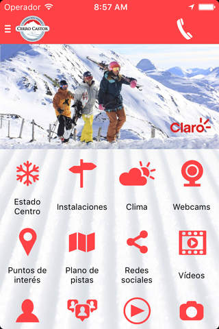 Cerro Castor Snow App screenshot 2