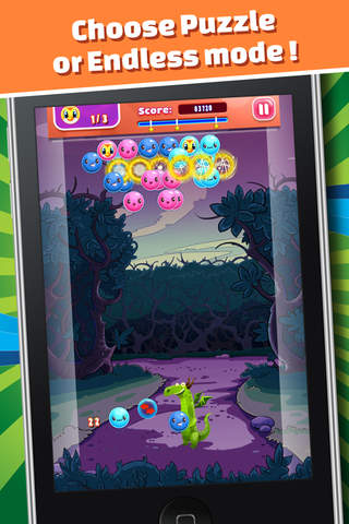 Dino Dragon Bubble Pop - FREE - Forest Fantasy Bubble Adventures screenshot 3