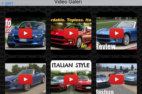 Fiat 124 Spider FREE | Watch and  learn with visual galleries screenshot 3
