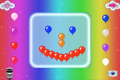 Color Balloons Magnet Board Game screenshot 3